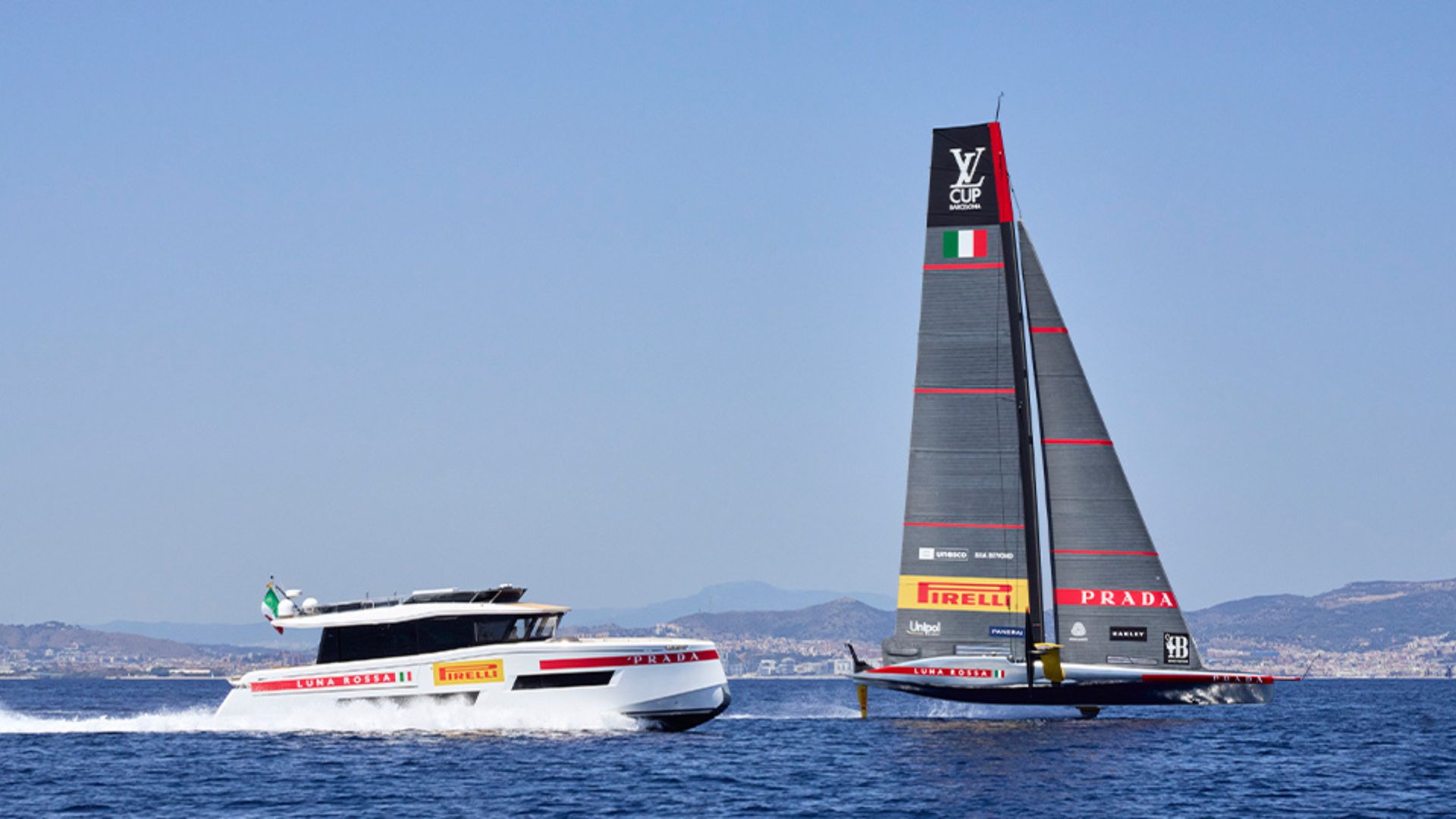 Pardo Yachts Partners with Luna Rossa Prada Pirelli for the 37th America’s Cup