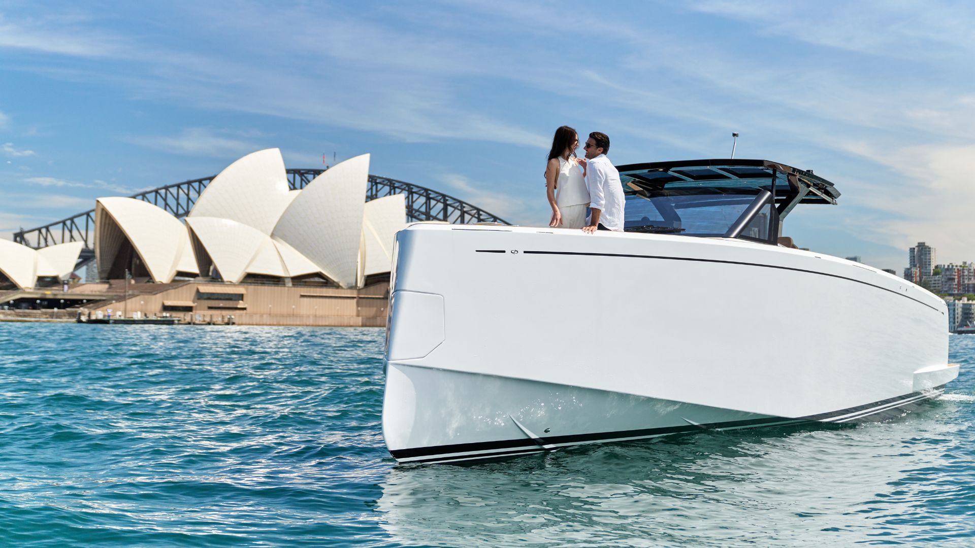 Pardo 50: Imagine a Sydney Harbour Day Out on Luxury 50ft Yacht